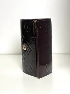 Pre-owned Louis Vuitton VERIS Small Leather Goods VERNIS KEY HOLDER