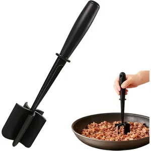 Chopper Ground Meat Chopper Tool,5 Curved Blades Meat Choppers for Ground Beef Hamburger and Chop Kitchen Tool