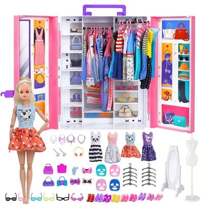 Barbie Life Dreamhouse Closet TikTok Shop - Technical View