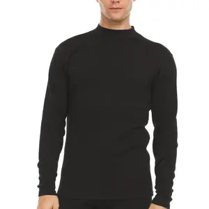 Minus33 - Heavyweight 100% Merino Wool Men's Long Sleeve Mock Neck Thermal Base Layer - Moisture Wicking, Soft & Comfortable, Highly Breathable, Anti-Microbial, Insulates When Wet, Fire Resistant, UV Protection, Renewable and Sustainable, Anti-Odor
