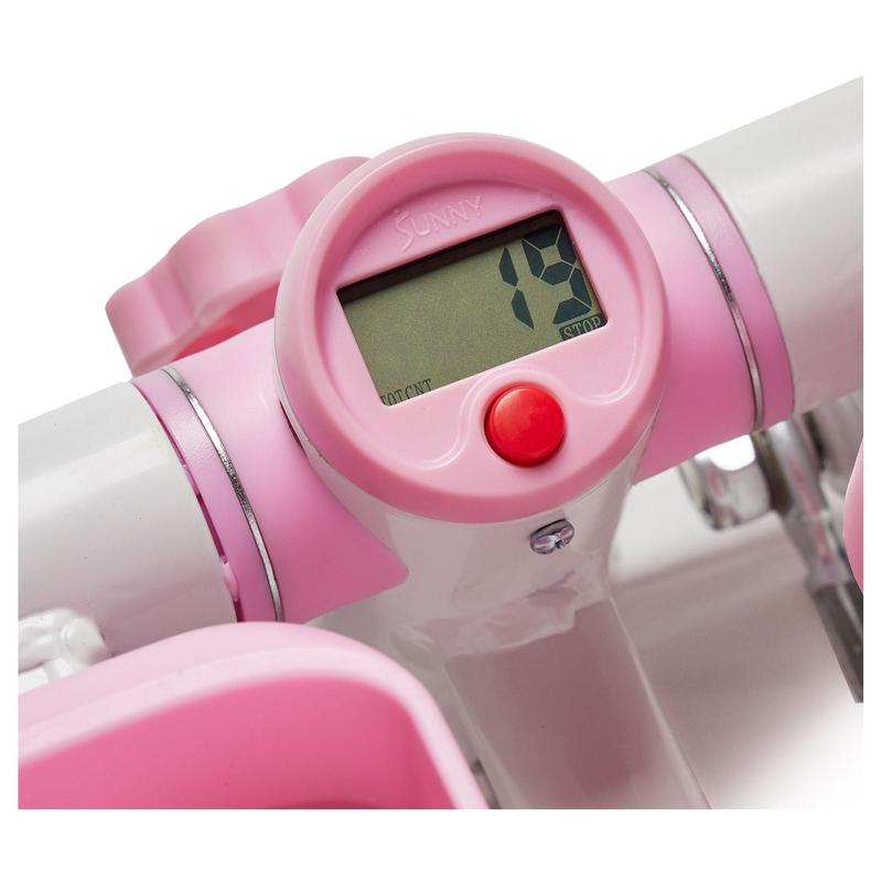 Sunny Pink Smart Mini Steppers w/ Resistance Band