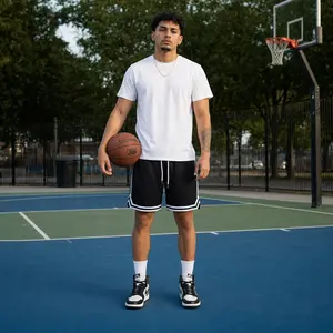 Shaka Wear Retro Basketball Shorts Men's Basketball Bottoms