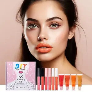 DIY lip gloss kit that includes all the tools you need. You can easily create your desired lip gloss colors and styles at home. It combines practicality with fun and is a great gift!