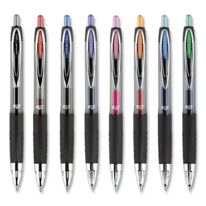 Uni-Ball UBC45532PP 0.7 mm 207 Gel Pen, Blue - Pack of 4