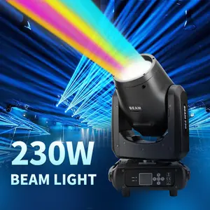 PAIDUN Mini Beam 230W 7R Moving Head Stage Light DMX512 17Gobo 8+16Prism DJ Disco Bar Party