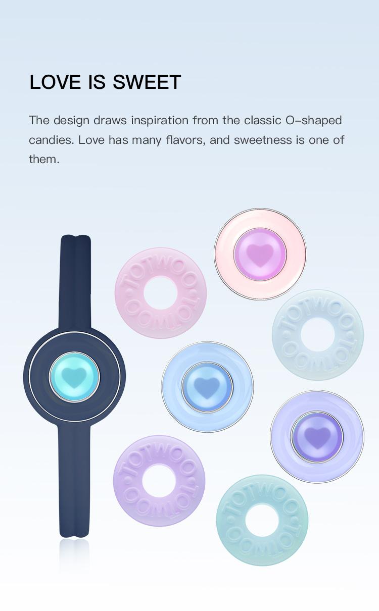 【emotional smart jewelry】totwoo Candy Original Long Distance Touch Bracelets Functional Love Connect Gift For Boyfriend or Girlfriend or your Family