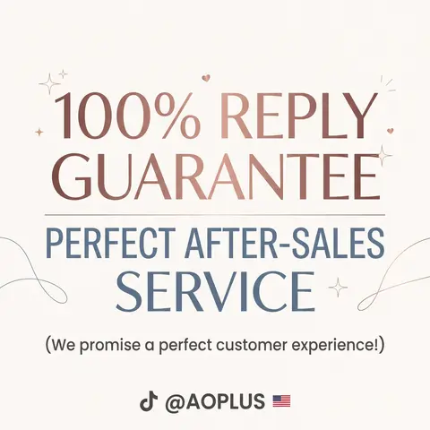 100% perfect after-sales service