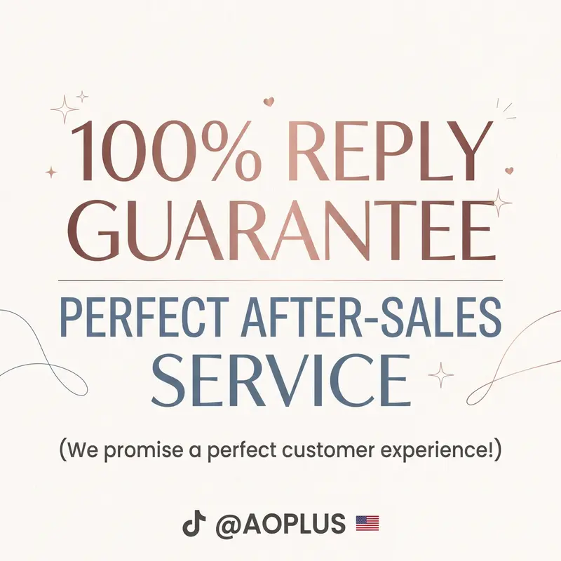 100% perfect after-sales service