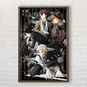 Anime Bungo Stray Dogs Poster Prints Poster Wall Painting Bedroom Living Room Wall Bar Restaurant Decor Home (Unframed)
