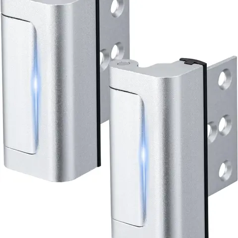 2 Pack Home Security Door Lock Withstand 800 IBs for Inward Swinging Door, Reinforcement Lock with 8 Screws to Prevent Unauthorized Entry door Lock