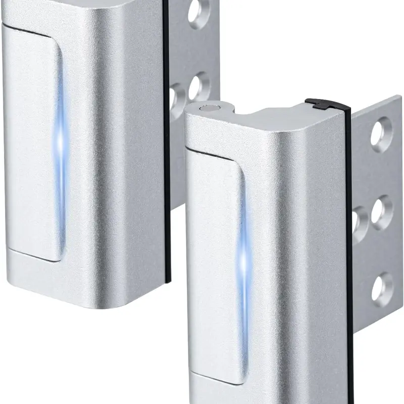 2 Pack Home Security Door Lock Withstand 800 IBs for Inward Swinging Door, Reinforcement Lock with 8 Screws to Prevent Unauthorized Entry door Lock