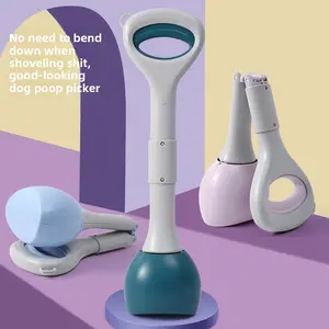 Pet waste collector - Dog poop scooper - Dog litter tray - Dog feces cleaner - Pickup device for new 48cm dog walking tool