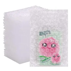 200 Pack Bubble Out Bags Pouches 4"x 6" Double Walled Cushioning Packaging Bags for Moving Shipping Storage Shockproof Foam Protection Durable Reusable Multipurpose Ideal for Fragile Items