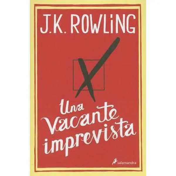 USED Book - Una vacante imprevista (Spanish Edition) by J.K. Rowling (Hardcover) - spanish