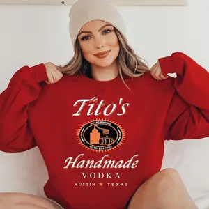 Graphic Print Sweater, Casual Long Sleeve Crewneck Sweatshirt For Cozy Season, Perfect for Parties, Drinking Fan Gift