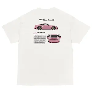 911 GT3RS P0rsche Turbo S T-Shirt, Pink Car Art On Wheels Shirt, Car Street Boy Tee, Gift