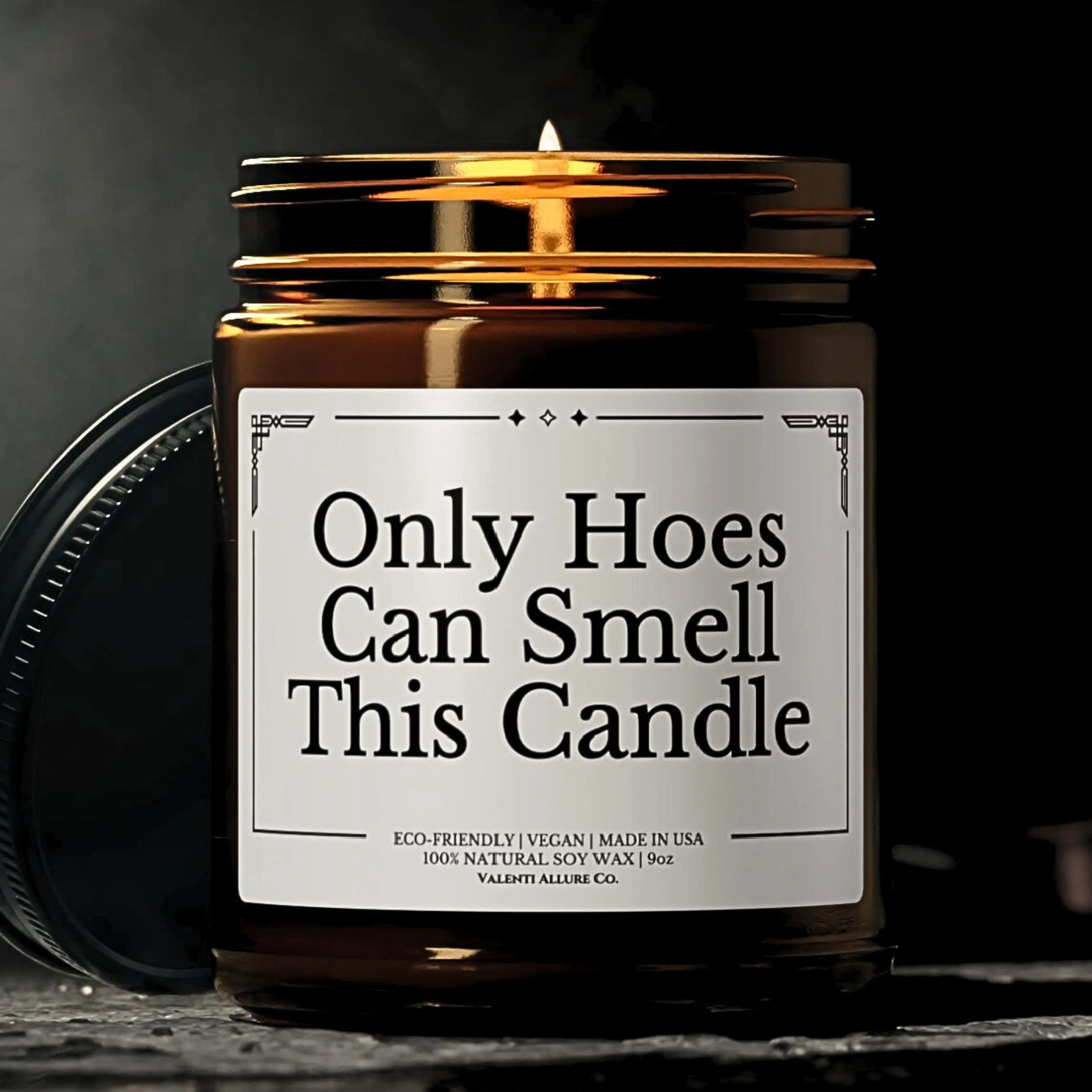 On Hoes Can Smell This Candle, Funny Candles, Joke Gifts For Her, Gift For Bestie, Best Friend Sarcastic Gag Gift, Girlfriends Gf Giftedly