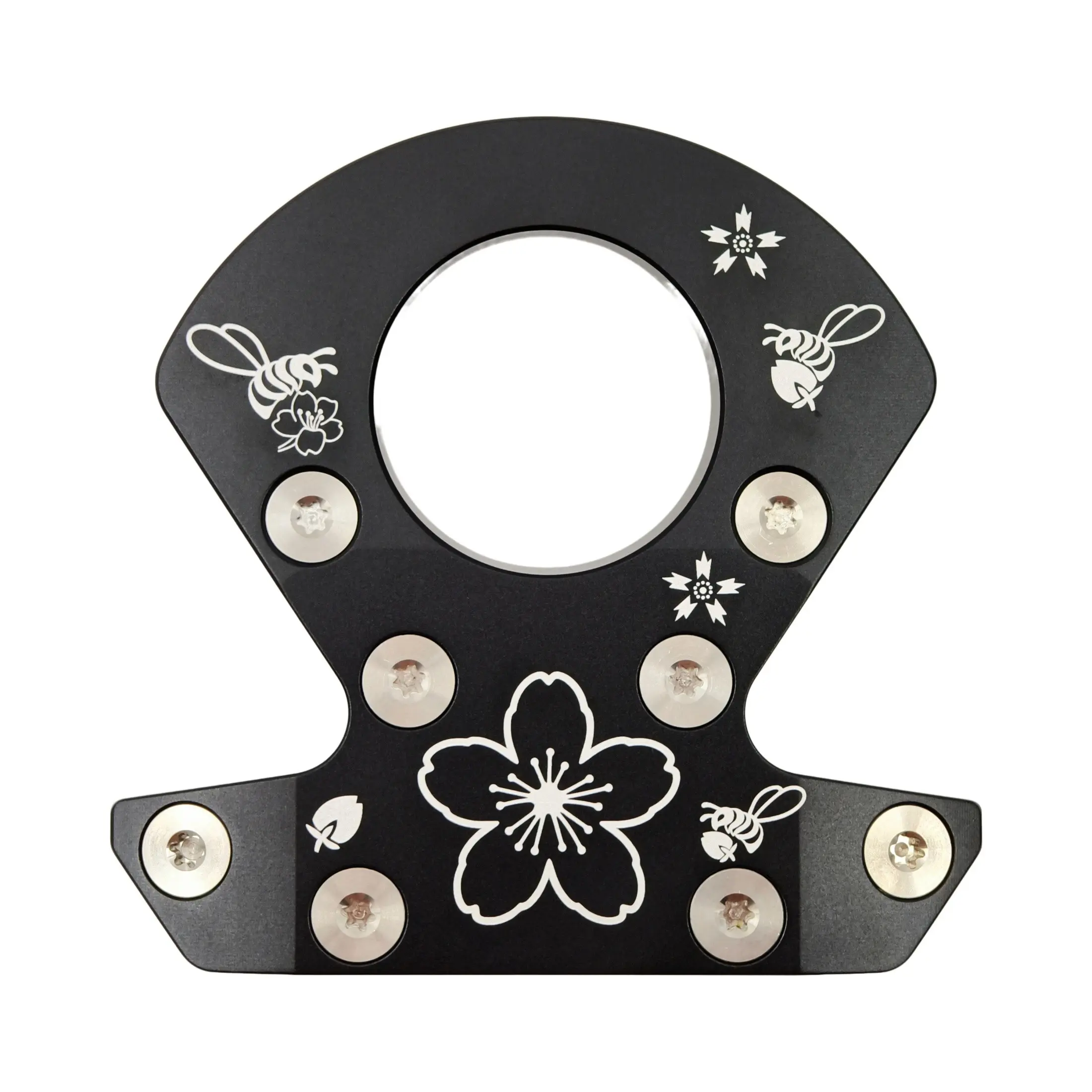 Right-Hand Ok Golf Putter Head, Cnc Alloy Club Head, Plasma Oxidized Surface, Stable Shot, Golf Club Replacement Parts, 5 Colors Available