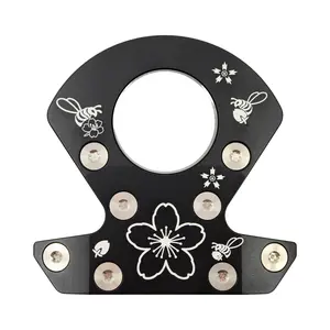 2026 OK-shaped golf putter head - alloy golf putter head, accurate hitting and good stability. CNC processing right-hand putter head/with plasma oxidation surface, color (black/blue/red/green/orange), golf accessories.