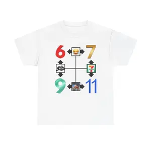 6 7 9 11 Unisex Cotton Tee - Trending - Funny Shirt - Gift for Men and Women tb0428