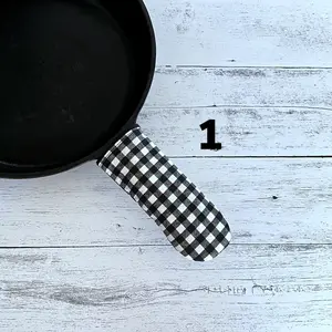 Pan Handle Cover, Iron Skillet Handle Cover, Pot Holder, Skillet Hot Pad, Hot Handle Sleeve, Kitchen Gifts, Pan Handle Sleeve