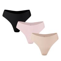 3PCS Set Black+Nude+Pink