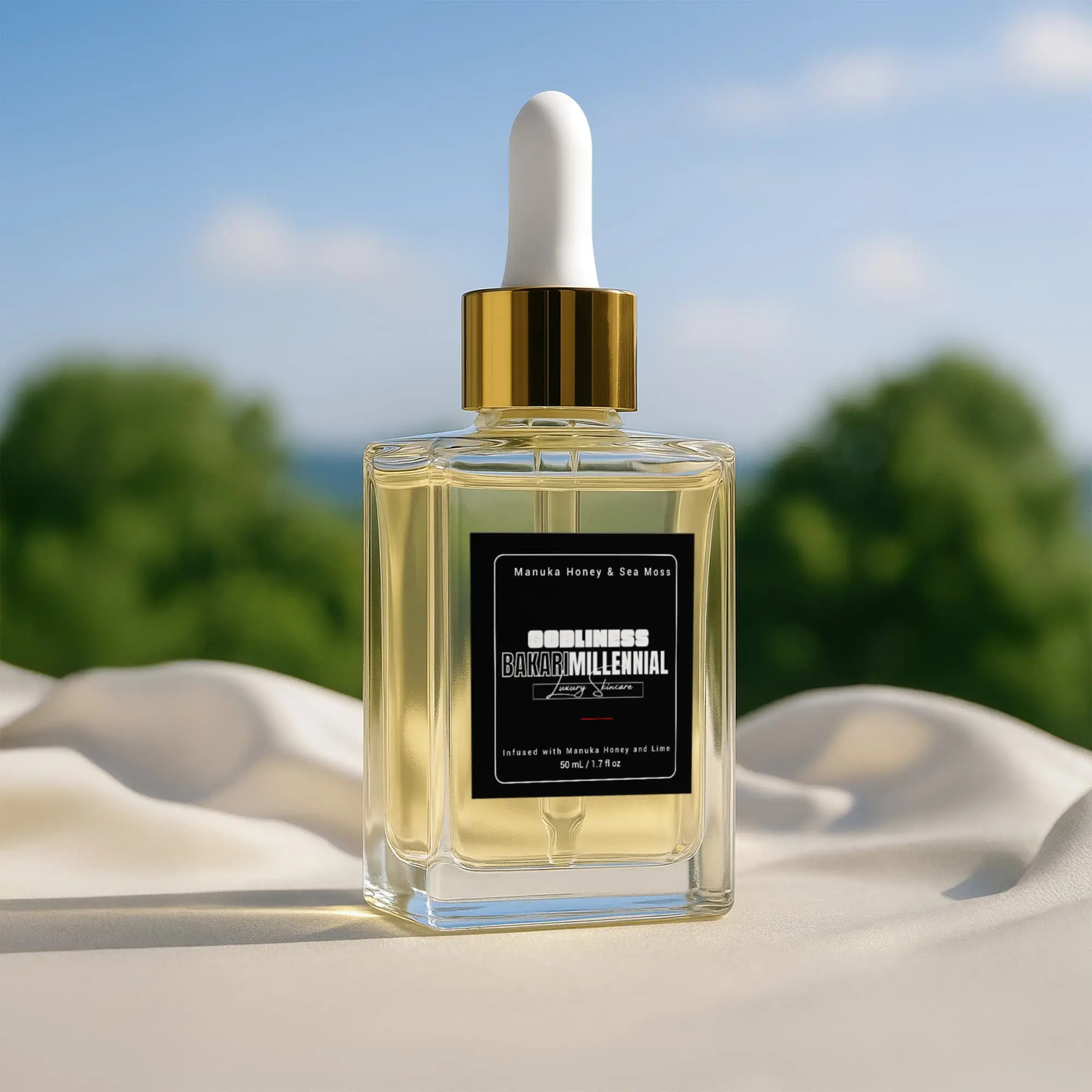 GODLINESS Manuka Honey Sea Moss Post-Shave Oil
