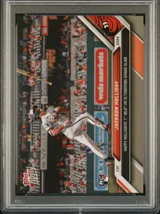2024 Topps Now #498 RC Jackson Holliday PSA GEM MINT 10 98905844 1st HR a Grand Slam