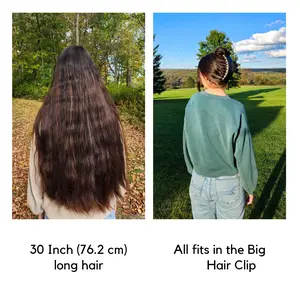 BIG Hair Clip - Extra-Large and Strong Hold for Long and Thick Hair