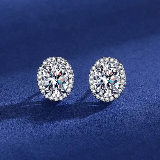 H1: Moissanite (oval)