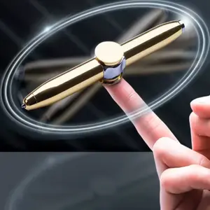 Fidget Pen Spinning LED – Multi-Function Rotating Ballpoint Pen, Stress Relief Fidget Toy for School, Work & ADHD Focus