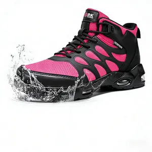Women Non Slip Shoes Waterproof Food Service Work Chef Kitchen Restaurant Mesh Outdoor LARNMERN’s Hiking Boots
