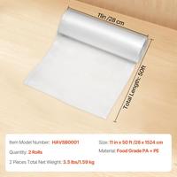 2 Rolls 11 In x 50 Ft