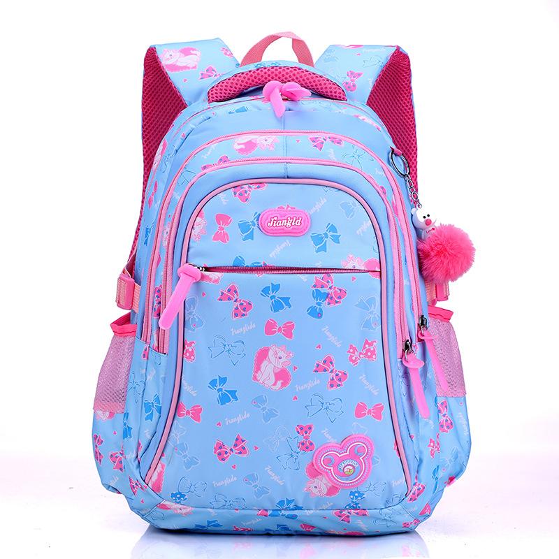 Cartoon Print Backpack Set 3 Piece School Bag with Lunch Bag and Pencil Case Casual Outdoor Backpack Set