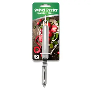 Premium Swivel Vegetable Peeler, Soft Grip Handle and Ultra Sharp Stainless Steel Blades - Perfect Kitchen Peeler For Veggie, Fruit, Potato, Carrot, Apple- Premium Stainless Steel Swivel Peeler