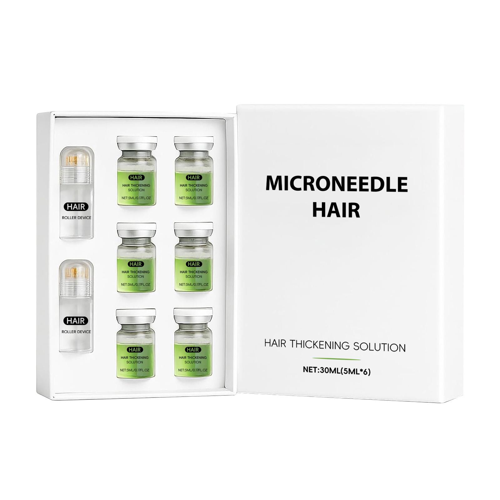 Hair Roller Essence Liquid, Daily Scalp Care, Hair Root Revival, Suitable for All Hair Types, Increases Shine, Promotes Dense Growth