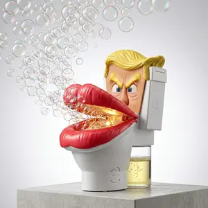 Silly Big Mouth Toilet Bubble Machine - Ultimate Gag Gift for Toys & Hobbies, Sports & Outdoor Play