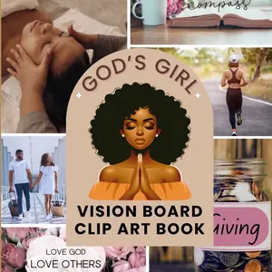 God’s Girl Vision Board Book