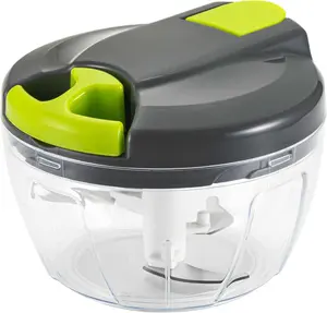 Multi-Function Manual Food Chopper & Processors with Handle and Cover,Vegetable Chopper Shredder,Garlic Press,Suitable for Onions Garlic Peppers Carrots Gingers Fruits,Ideal Gift for Kitchen