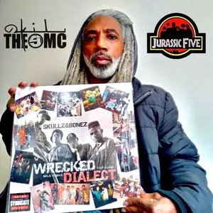 Wrecked dialect skulls & bonez LP vinyl  Sealed NEW  rhyme syndicate, NILE KINGS, ICE T    This vinyl LP of "Skullz & bonez" by Wrecked Dialect is a must-have for rap and hip-hop fans. The record, released by L.A. Hill Records, features Rhyme Syndicate Ni
