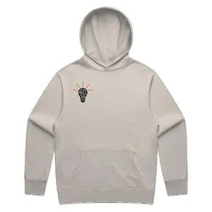 UNINSPIRED ADHD Hoodie - Soft Cotton, Relaxed Fit, Scannable QR Code, Mid-weight 9.4 oz, Durable Construction, Perfect Layering Piece, Mental Health, Positivity