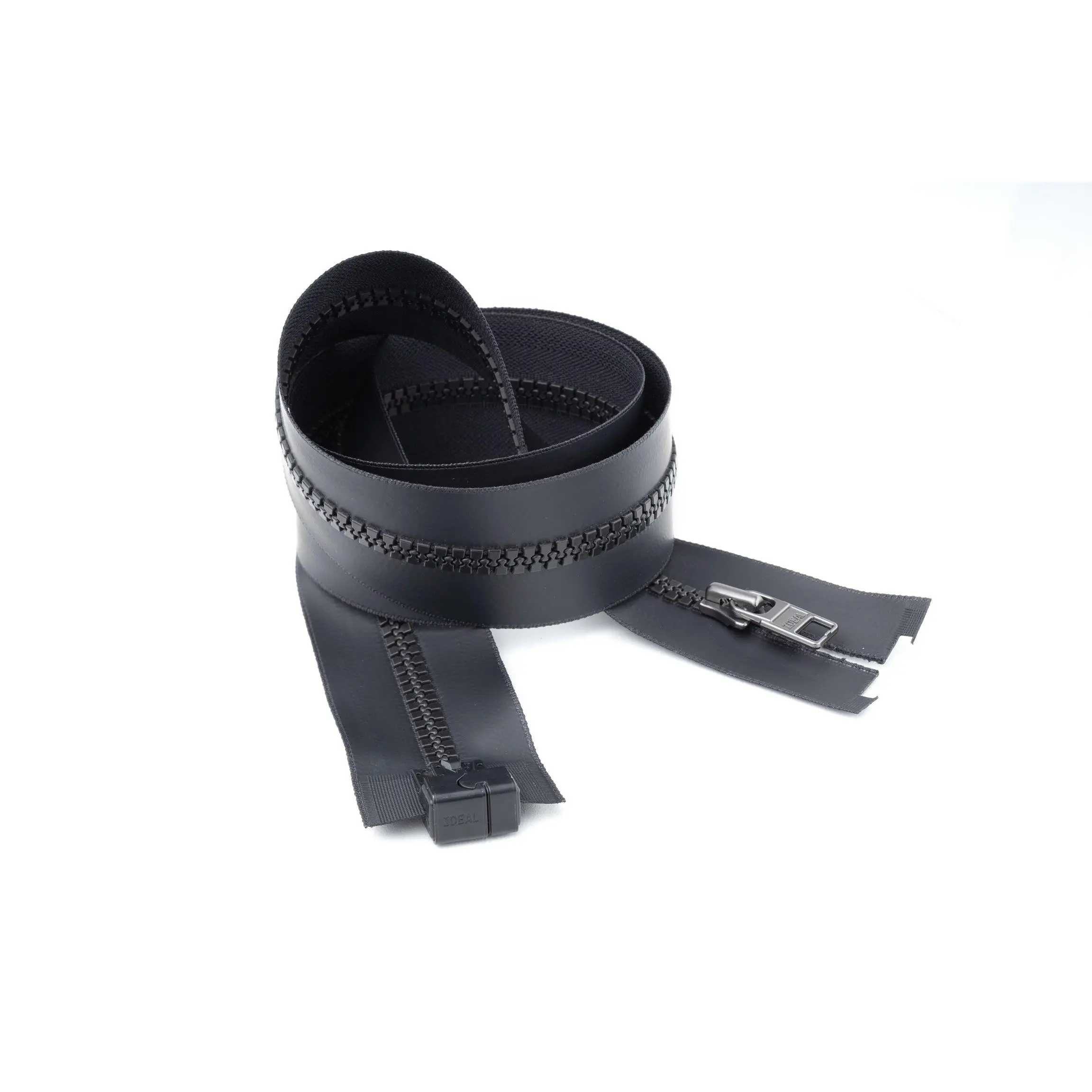 MagZip Waterproof Square #8 Separating Zipper.  MagZip makes zipping easier with an interlocking magnet in place of the pin and box.  MagZip is especially great for people with disabilities or dexterity challenges.      