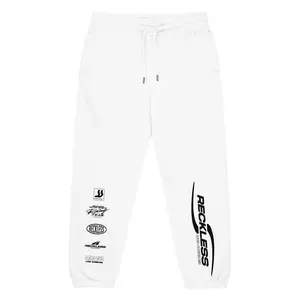 Reckless Essential Sweatpants - White