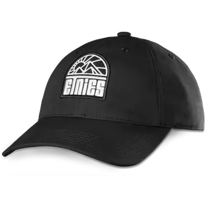 Etnies MTN Patch Snapback Casual Hat - Unisex Clothes Classic Baseball Cap, 6-Panel Twill Design, Adjustable Fit, Embroidered Logo, 3 3/4" Crown - Black