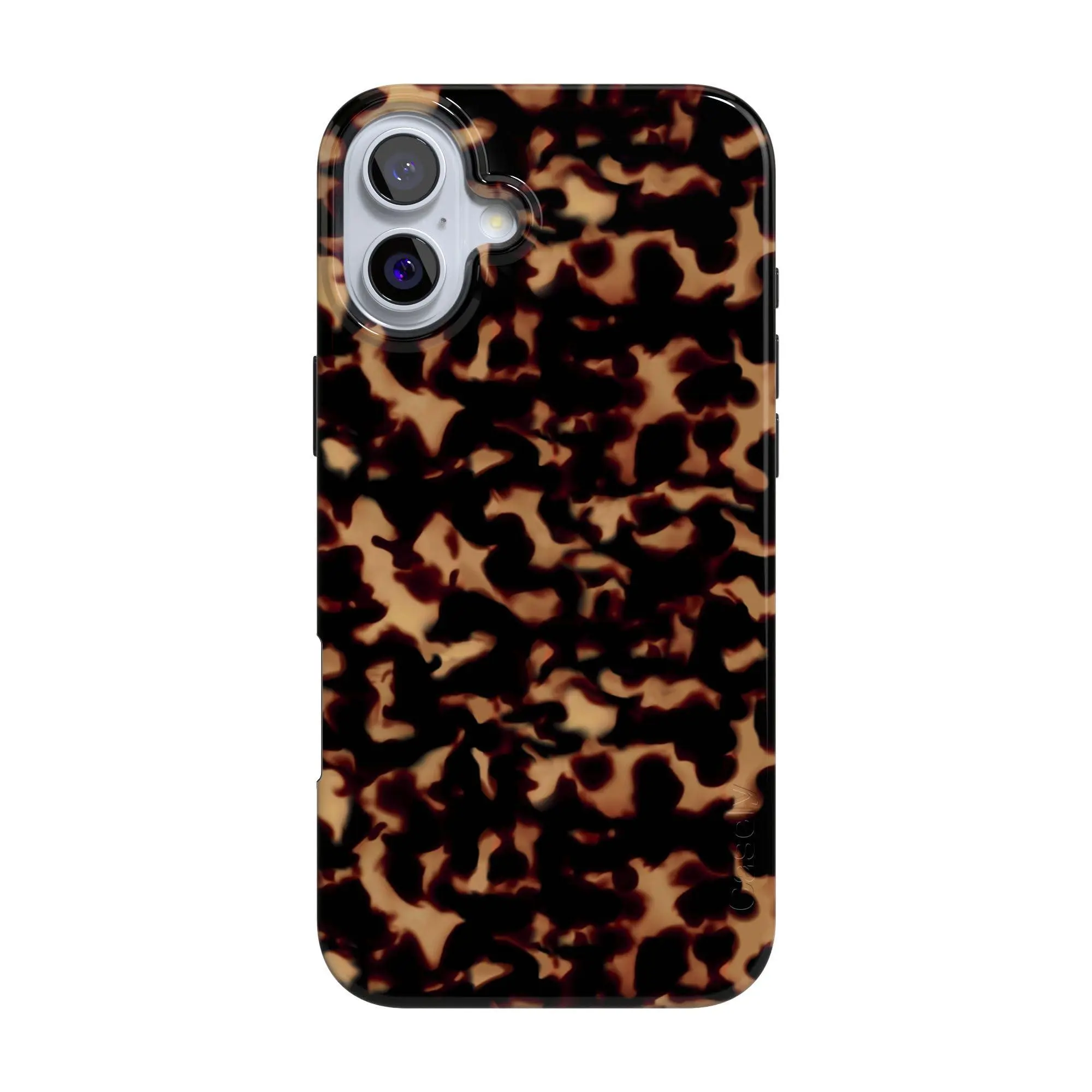 Casely iPhone 16 Plus Case | Shell Shocked | Tortoise Print | Compatible with MagSafe | Classic Ultra Thin Design