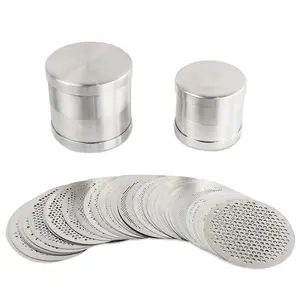Stainless Steel Diamond Sieve Set for Gemstone Size Classification Loose Stone Measuring Screen Jewelry Making Tool Complete Kit