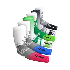 6 Pairs Cooling Arm Sleeves UV Sun Protection Anti Slip Sports Sleeves