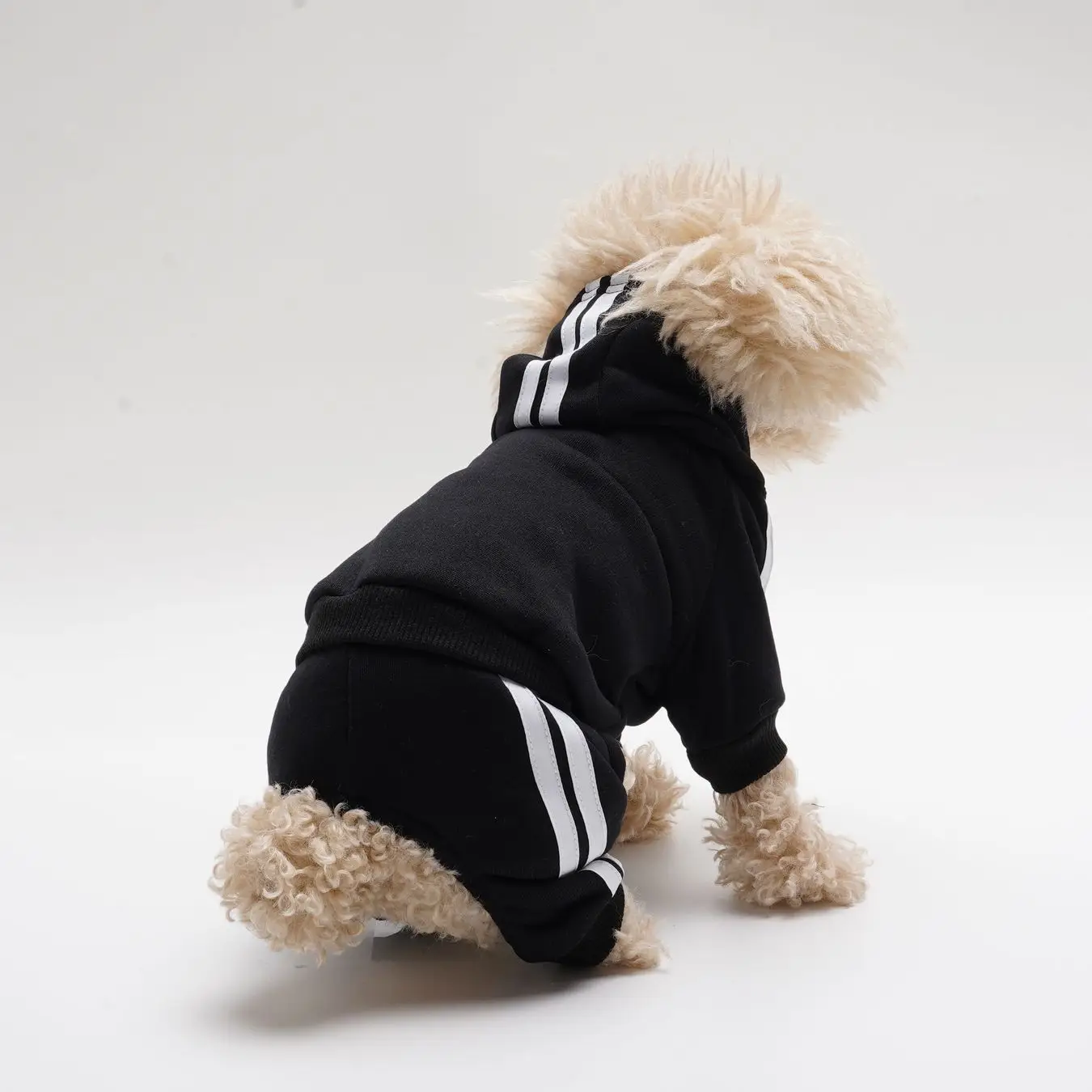 Dog Clothes, Casual Striped Pattern Pet Hoodie, Pet Clothes for Small Medium Large Dogs, Dog & Cat Clothing, Dog & Cat Accessories