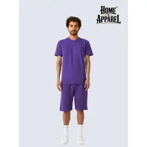 Purple T-Shirt And Short Set