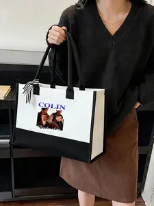 Vintage design handbags tote bags Colin Bridgerton 90 s Bridgerton Netflix Minimalist Suitable for sports,fitness,travel,and daily use